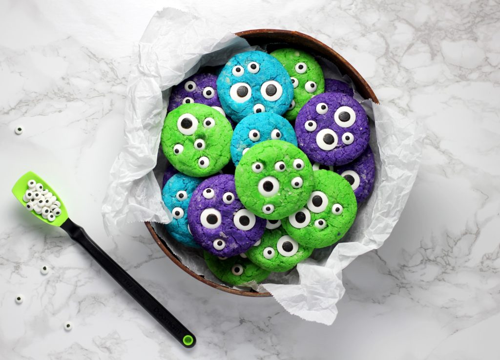 värikkäitä halloween keksejä