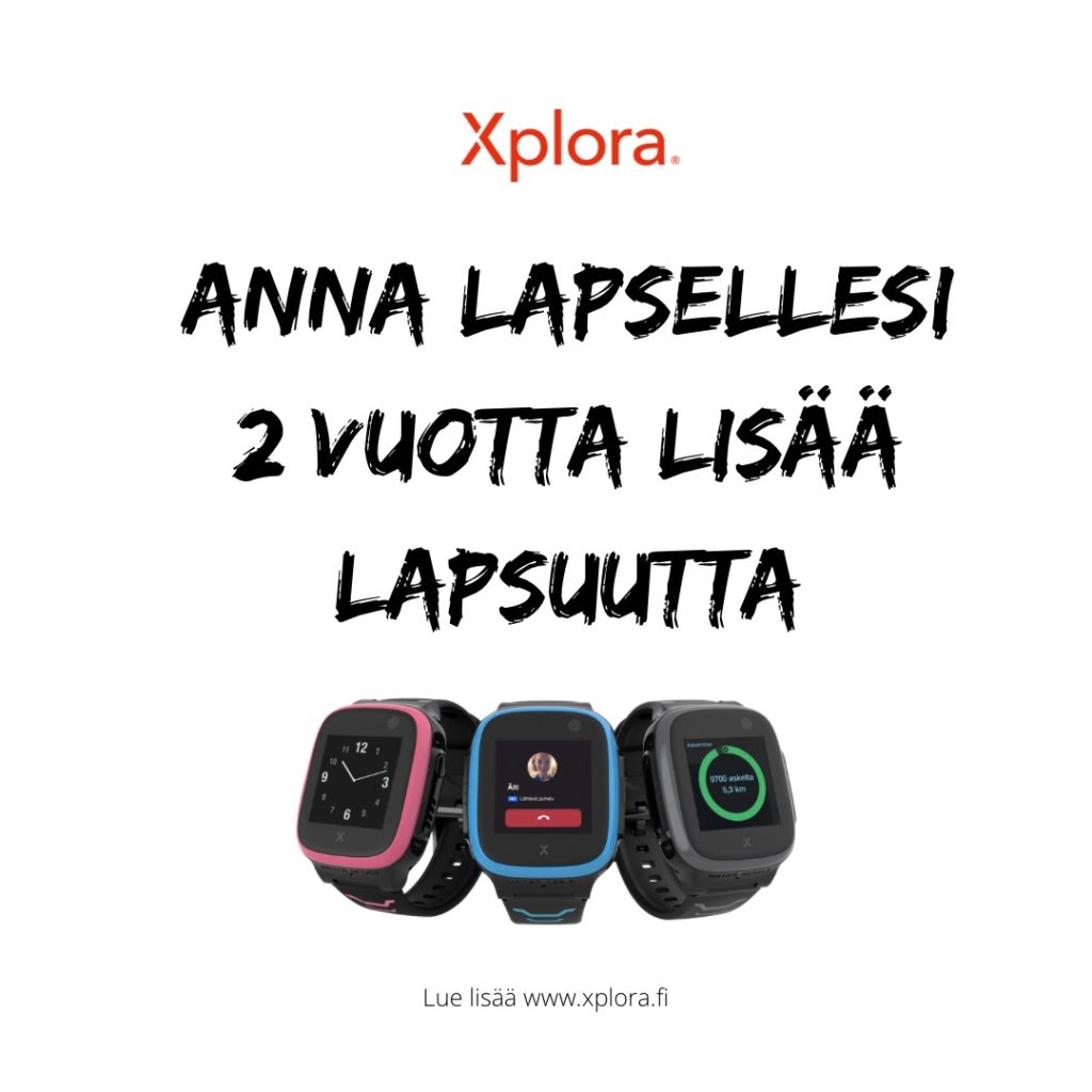 Anna lapselle 2 vuotta lisää lapsuutta