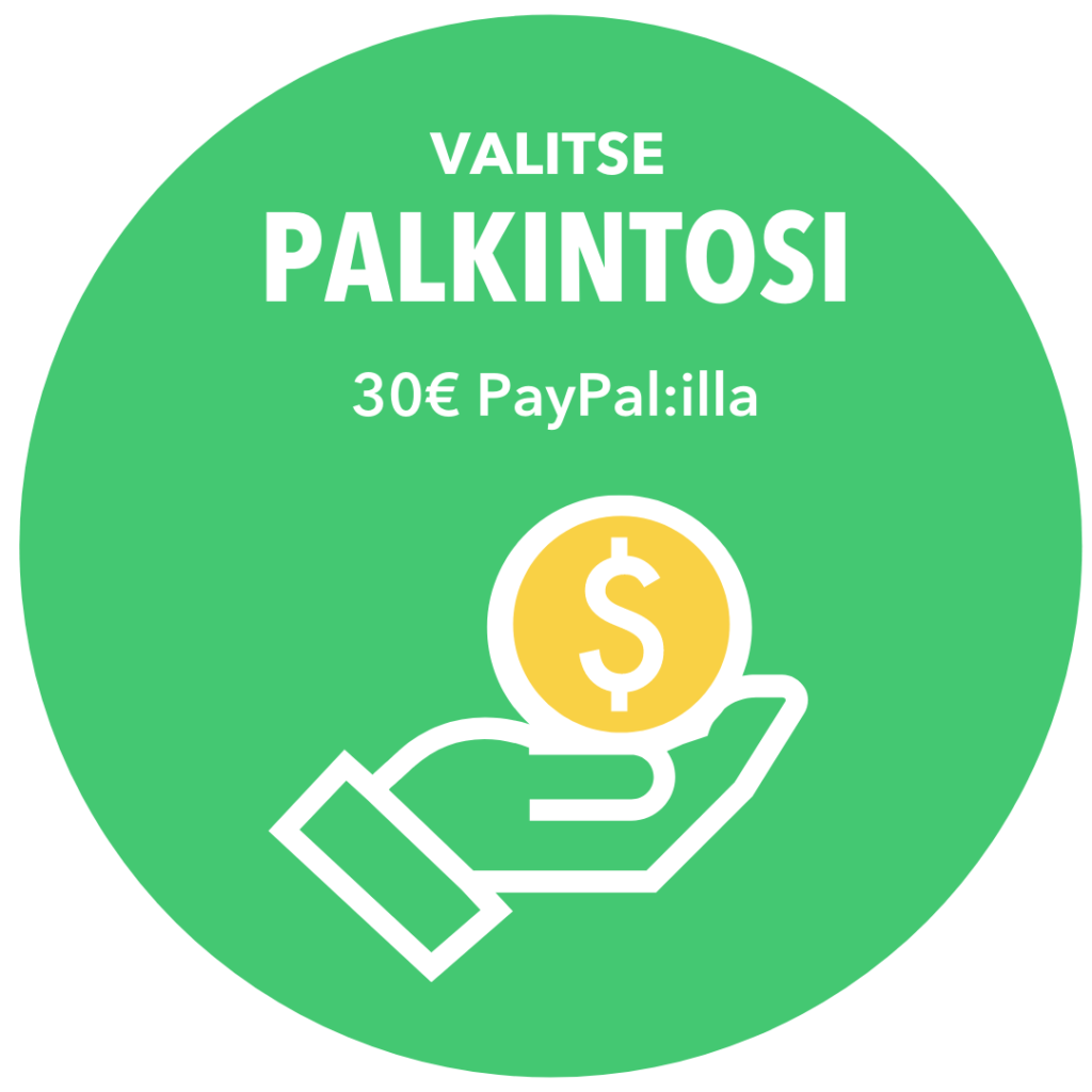 30€ palkkio