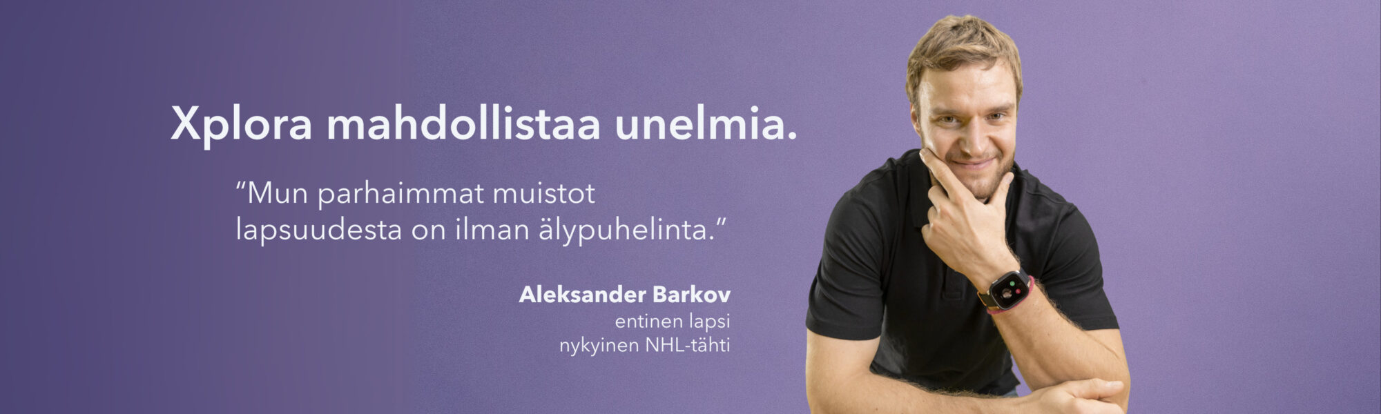 Barkov unelmia webbanner desktop